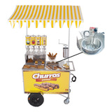 Carrinho Churros Gourmet Fritadeira Resistência E