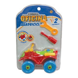 Carrinho Coleção Oficina Quadriciclo 17 Peças 42899