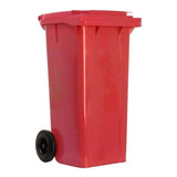 Carrinho Coletor Lixeira 120 Litros Container Contentor Lixo