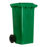 Carrinho Coletor Lixeira 120 Litros Container Contentor Lixo