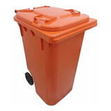 Carrinho Coletor Lixeira 240 Litros Container Contentor Lixo