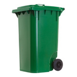 Carrinho Coletor Lixeira 240 Litros Container Contentor Lixo