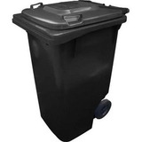 Carrinho Coletor Lixeira 240 Litros Container Contentor Lixo