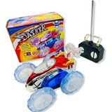 Carrinho Controle Remoto Maluco Carro Gira 360º C/ Luz