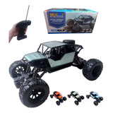 Carrinho Controle Remoto Off Road Metálico 4x4 Recarregável