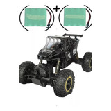 Carrinho Controle Remoto Rock Crawler 4x4 Bateria Extra
