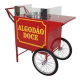 Carrinho De Algodao Doce+pipoca+crepe Completos