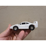 Carrinho De Autorama Antigo Ferrari F40 Branca Escala 1:43