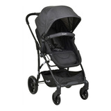 Carrinho De Bebe 3em1 Reversivel Convert Burigotto Dark Grey Cor Do Chassi Preto