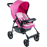 Carrinho De Bebê Romano Rosa 0 A 15kg Galzerano Cor Rosa-chiclete