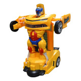 Carrinho De Brinquedo Camaro Transformers Robô