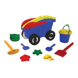 Carrinho De Carga Infantil 11 Peças Clube Do Siri Meninos