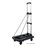 Carrinho De Carga Plataforma Abs Dobrável 100kg Globalmix 
