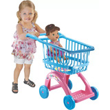 Carrinho De Compras Azul E Rosa - Baby Alive - Líder