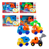 Carrinho De Construção Com Ferramenta Monta E Desmonta Cor Sortido Personagem Caminhão