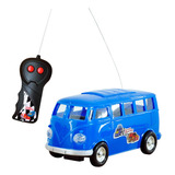 Carrinho De Controle Remoto Infantil Super Van Kombi 19cm