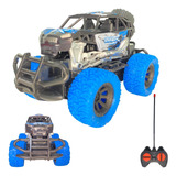 Carrinho De Controle Remoto Luz De Led Jeep Subida Na Terra 