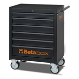 Carrinho De Ferramentas Fechado 6 Gavetas Preto C04boxn Beta