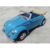 Carrinho De Ferro Fusca 1951 Conversível Antigo Esc 1:43