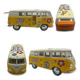 Carrinho De Ferro Kombi Clássica Antiga Miniatura Promoção
