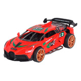 Carrinho De Fricção - Racer Power - Luz E Som - Vermelho - 