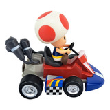 Carrinho De Fricção Do Toad - Super Mario Kart Decoração