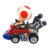 Carrinho De Fricção Do Toad - Super Mario Kart Decoração