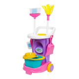 Carrinho De Limpeza Infantil Cleaning Trolley +3 Anos Maral