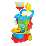 Carrinho De Limpeza Infantil Maral Cleaning Trolley Colorido