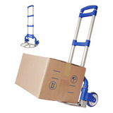 Carrinho De Mão Para Carga Dobrável Plataforma 75kg Western