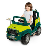Carrinho De Passeio / Pedal Infantil Diipi Calesita Verde