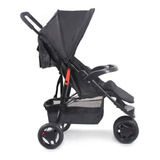 Carrinho De Passeio Bebê Delta Preto Voyage 0 A 15kg