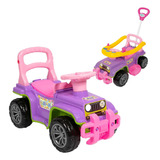Carrinho De Passeio Bebe Infantil Empurrador Criança Jip Jip