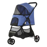 Carrinho De Passeio Carro Pet Para Cães E Gatos Dobrável 106