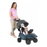 Carrinho De Passeio E Andador - Smart Baby Comfort 360 - Az