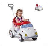 Carrinho De Passeio E Pedal Quadriciclo Fusca Fouks Calesita