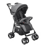 Carrinho De Passeio P/ Bebê Flick Até 15kgs Cinza Multikids