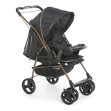 Carrinho De Passeio Para Bebe Até 15kg Com Cabo Reversivel Milano Galzerano