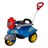 Carrinho De Passeio Triciclo Motoca Infantil 2 Em 1 C/ Pedal