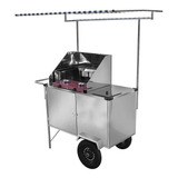 Carrinho De Tapioca Cefaz Inox Com Toldo L14p/t