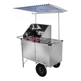 Carrinho De Tapioca Inox Com Toldo Cefaz