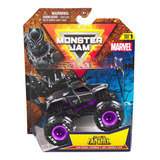 Carrinho Do Pantera Negra Escala 1:64 Marvel - Monster Jam