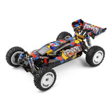Carrinho Elétrico 4x4 Wltoys 124007 Motor Brushless 75 Kmh