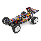 Carrinho Elétrico 4x4 Wltoys 124007 Motor Brushless 75 Kmh