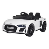 Carrinho Elétrico Infantil Audi R8 Controle Farol Luz 12v