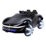 Carrinho Elétrico Infantil Futurista Com Leds Nas Rodas 12v Cor Preto Voltagem Do Carregador 110v/220v