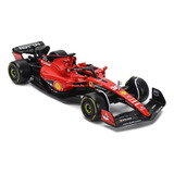 Carrinho Ferrari Miniatura F1 Bburago Oficial - Modelos 2022