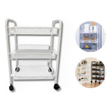 Carrinho Fruteira Organizador Ambiente Premium 3 Andar Inox