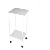 Carrinho Hospitalar Mesa Auxiliar Estética Clinica 40x40x78