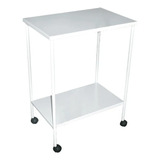 Carrinho Hospitalar Mesa Auxiliar Estética Clinica 60x40x78